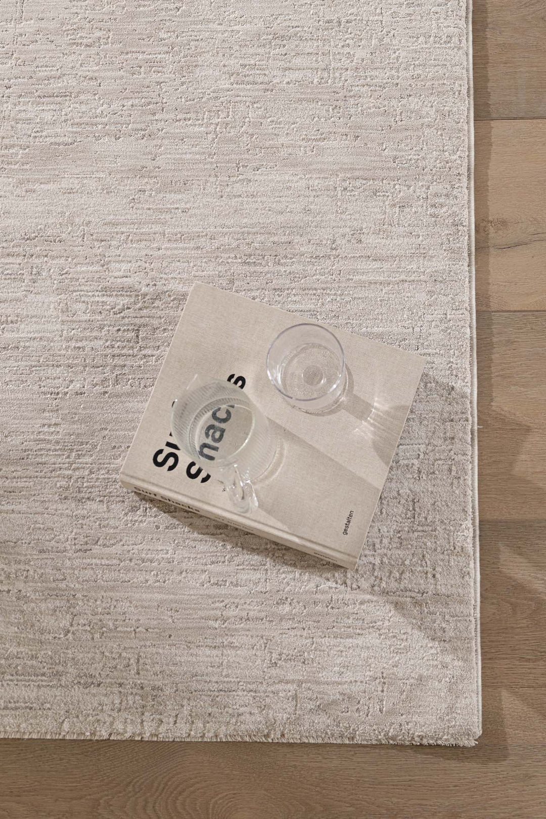 Μονόχρωμο Χειμερινό Χαλί Λευκό Πολυεστερικό Prime Royal Carpet 200X240 (361D)