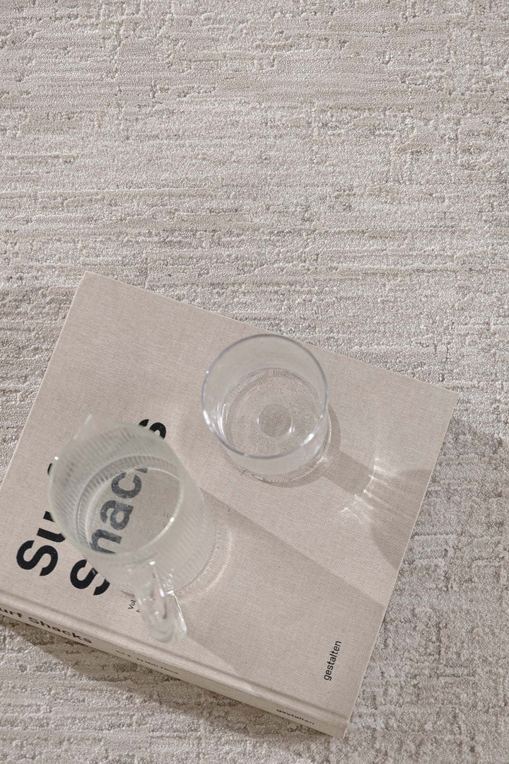 Μονόχρωμο Χειμερινό Χαλί Λευκό Πολυεστερικό Prime Royal Carpet 240X300 (361D)