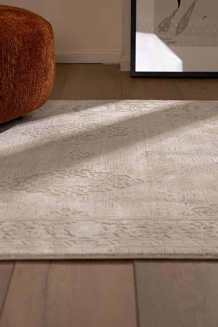 Vintage Χαλί Γκρι-Μπεζ Πολυεστερικό Allure Royal Carpet 1.40Χ2.00 (36478)