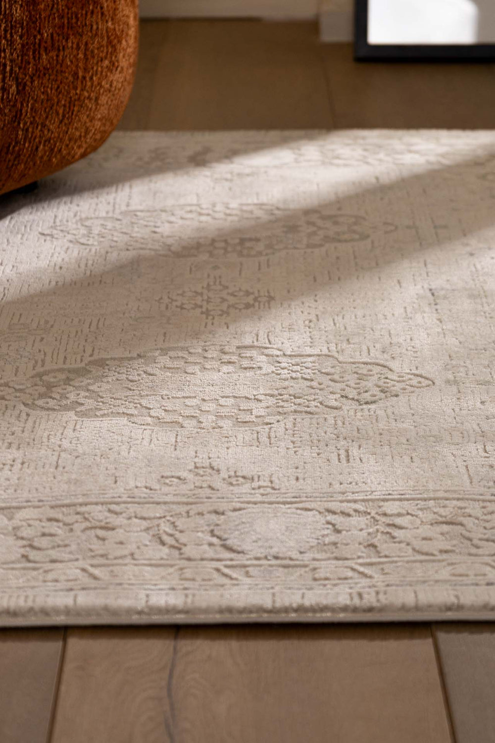 Vintage Χαλί Γκρι-Μπεζ Πολυεστερικό Allure Royal Carpet 1.20Χ1.80 (36478)