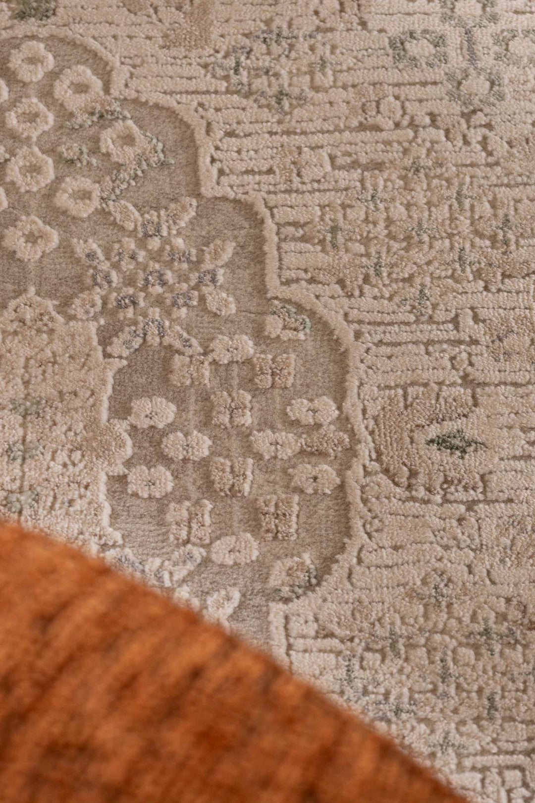 Vintage Χαλί Γκρι-Μπεζ Πολυεστερικό Allure Royal Carpet 1.40Χ2.00 (36478)