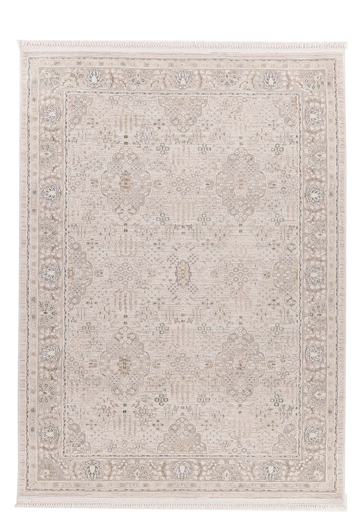 Vintage Χαλί Γκρι-Μπεζ Πολυεστερικό Allure Royal Carpet 1.60Χ2.30 (36478)