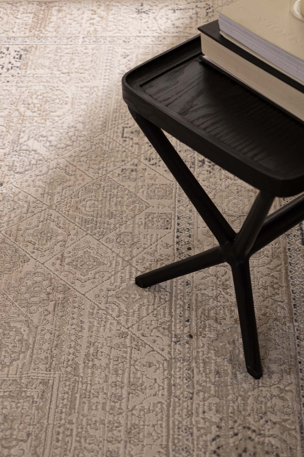Vintage Χαλί Γκρι-Μπεζ Πολυεστερικό Allure Royal Carpet 2.00Χ2.50 (37379)