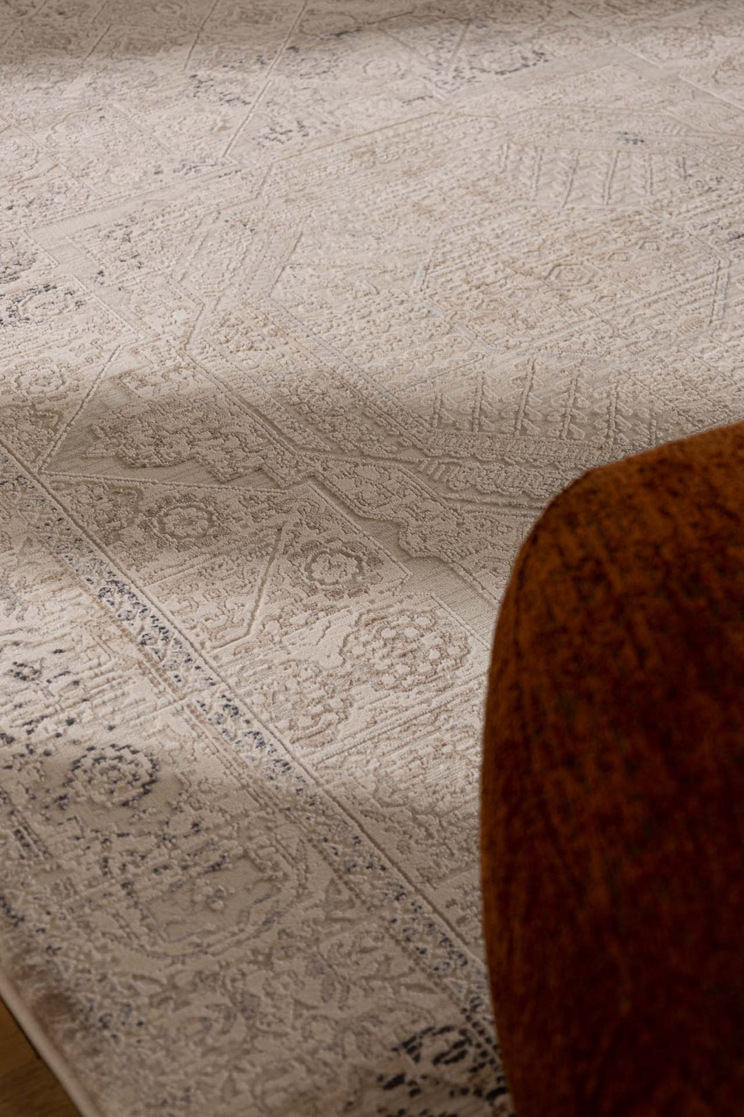 Vintage Χαλί Γκρι-Μπεζ Πολυεστερικό Allure Royal Carpet 2.40Χ3.50 (37379)