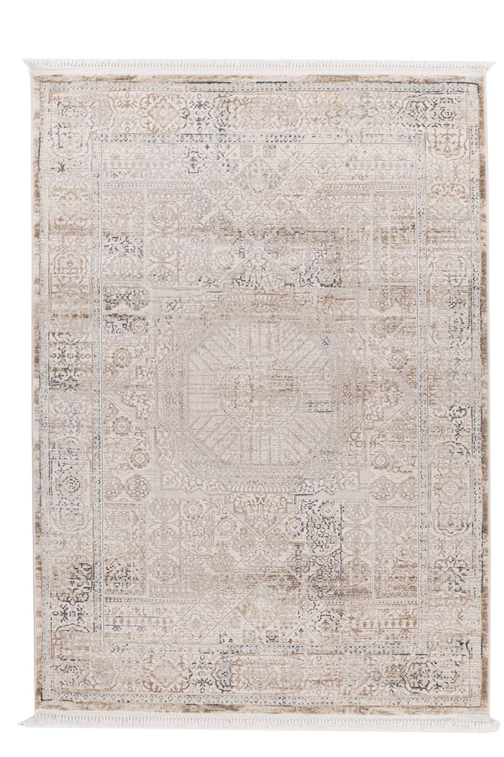 Vintage Χαλί Γκρι-Μπεζ Πολυεστερικό Allure Royal Carpet 2.40Χ3.50 (37379)
