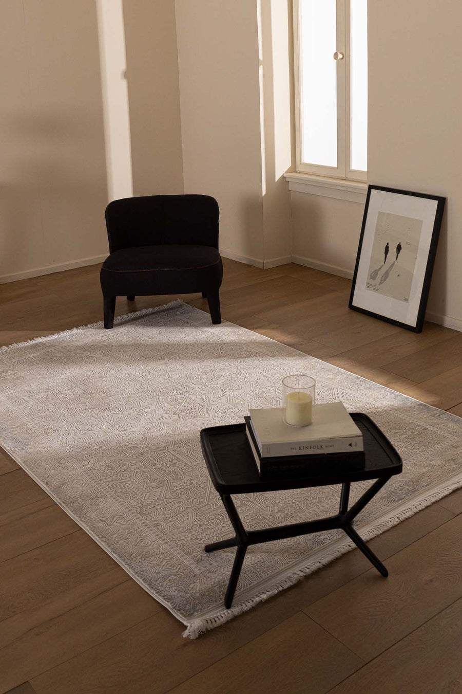 Vintage Χαλί Γκρι-Μπεζ Πολυεστερικό Allure Royal Carpet 2.40Χ3.50 (37538)