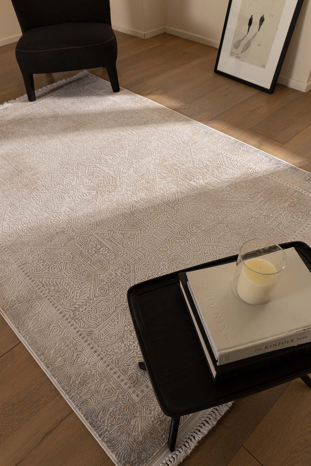 Vintage Χαλί Γκρι-Μπεζ Πολυεστερικό Allure Royal Carpet 2.40Χ3.50 (37538)