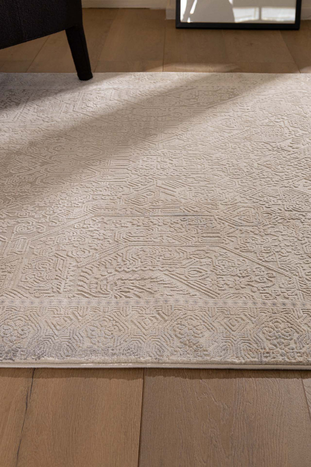 Vintage Χαλί Γκρι-Μπεζ Πολυεστερικό Allure Royal Carpet 1.20Χ1.80 (37538)