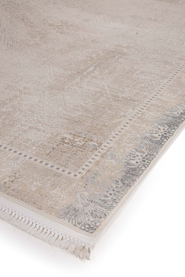 Vintage Χαλί Γκρι-Μπεζ Πολυεστερικό Allure Royal Carpet 1.20Χ1.80 (37538)