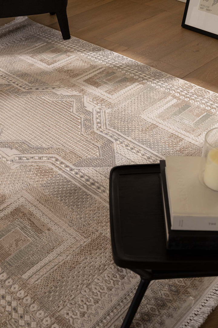 Vintage Χαλί Γκρι-Μπεζ Πολυεστερικό Allure Royal Carpet 2.40Χ3.00 (37601)