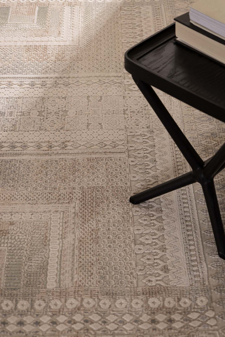 Vintage Χαλί Γκρι-Μπεζ Πολυεστερικό Allure Royal Carpet 2.00Χ2.90 (37601)