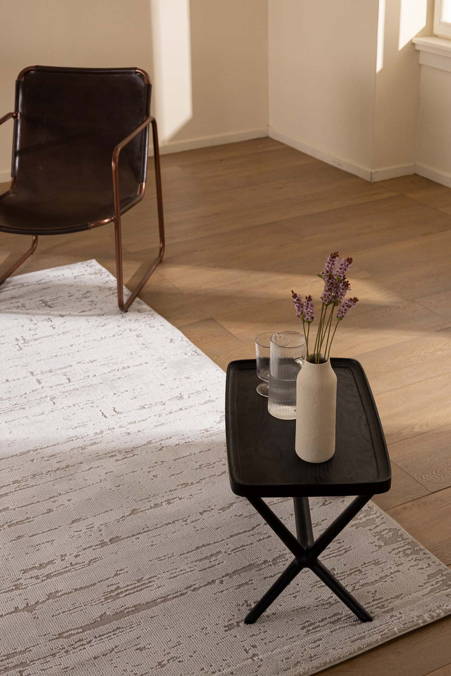 Μοντέρνο Χαλί Ανοιχτό Γκρι Bianca 160Χ230 Royal Carpet (379AL.GREY)