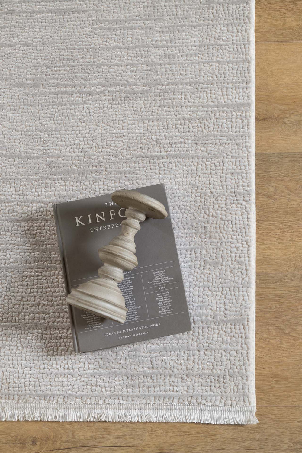 Μοντέρνο Χαλί Γκρι Nordic 240Χ350 Royal Carpet (394F)