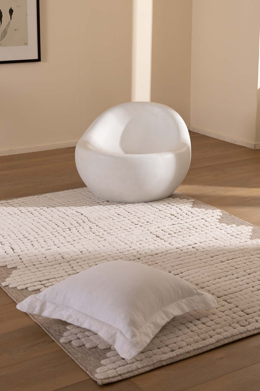 Μοντέρνο Χαλί Εκρού Desert Royal Carpet 160X230 (40401 051)