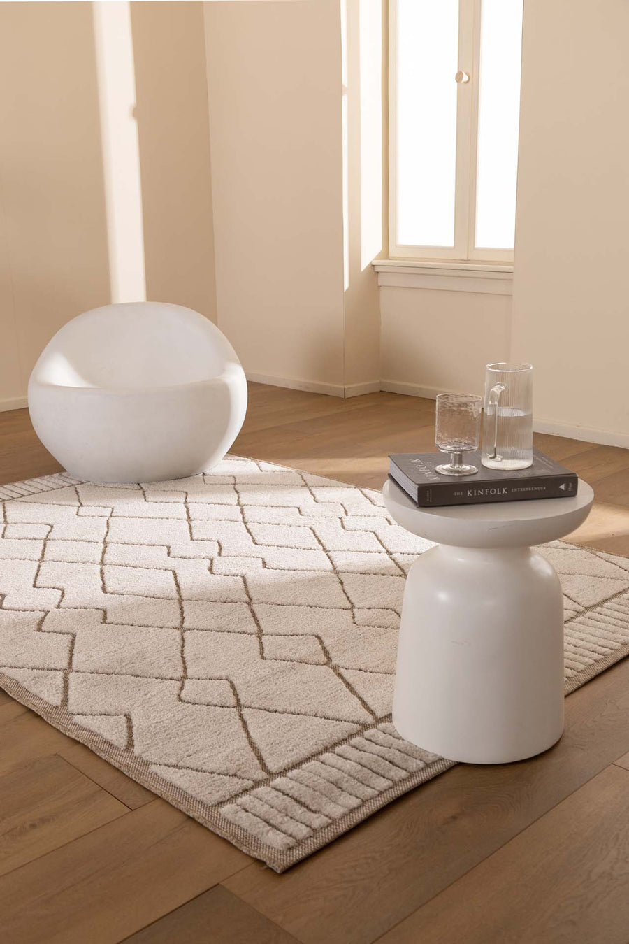 Μοντέρνο Χαλί Μπεζ-Εκρού Desert Royal Carpet 200X290 (40403 051)