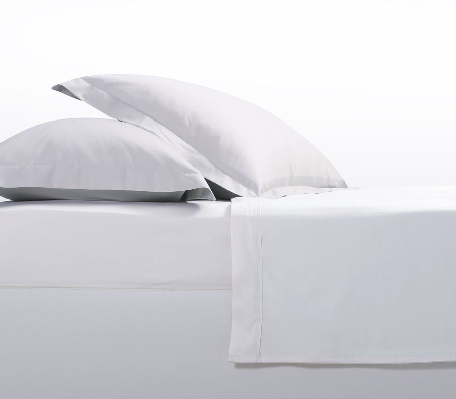 Μεμονωμένο Σεντόνι Βαμβακοσατέν Υπέρδιπλο Λευκό 240Χ270 Nef-Nef Homeware Elements-24