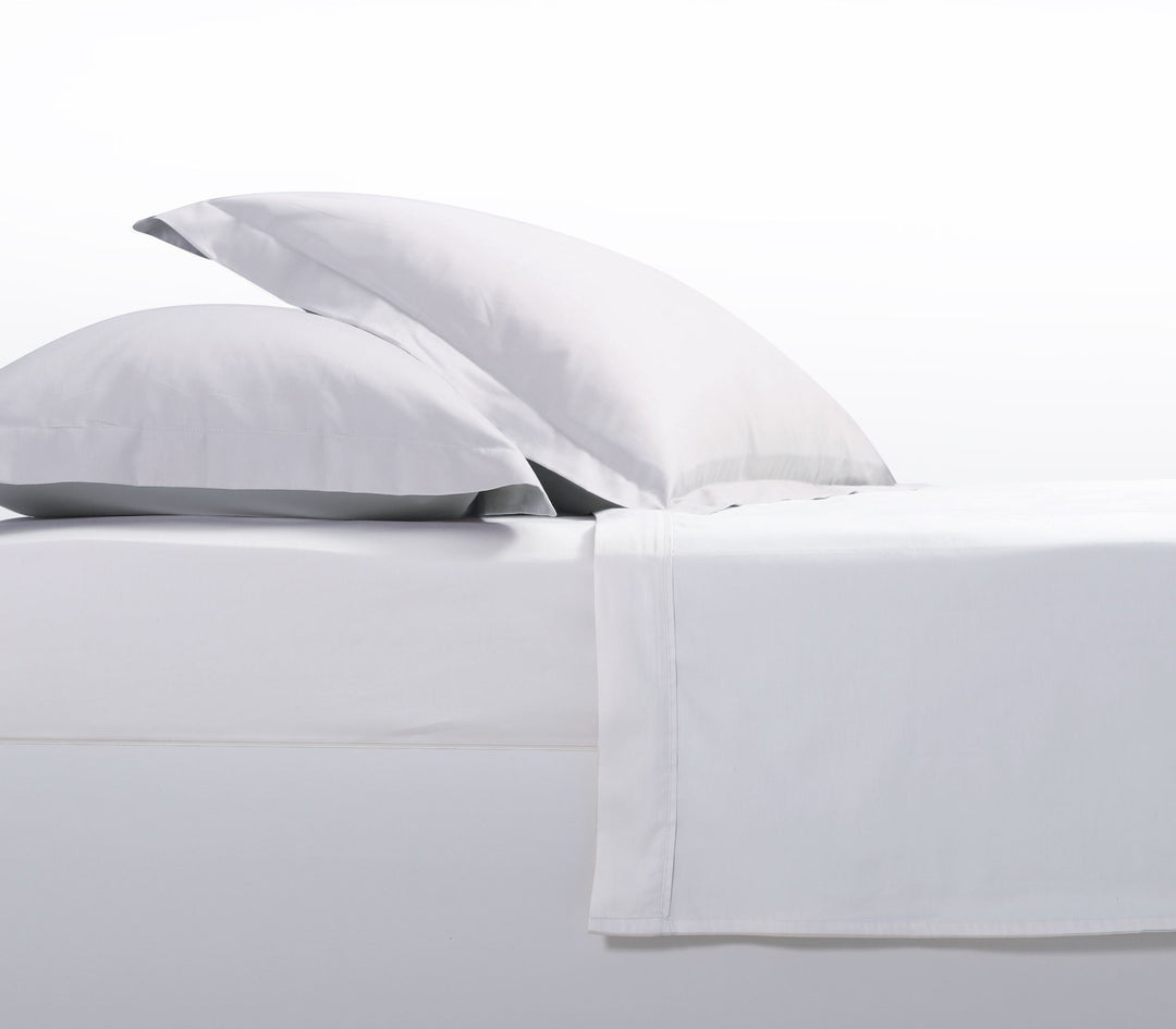 Μεμονωμένο Σεντόνι Βαμβακοσατέν King Size Με Λάστιχο Λευκό 180Χ200+35 Nef-Nef Homeware Elements-24