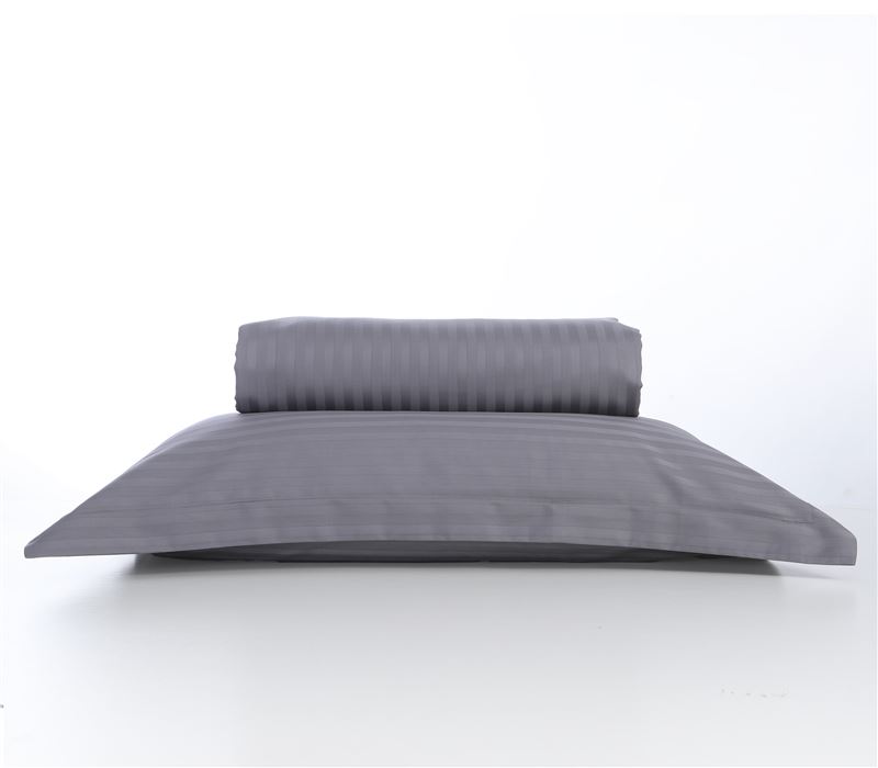 Σετ Παπλωματοθήκη Υπέρδιπλη Σκούρο Γκρι Elements 24 240X220 Nef-Nef Homeware