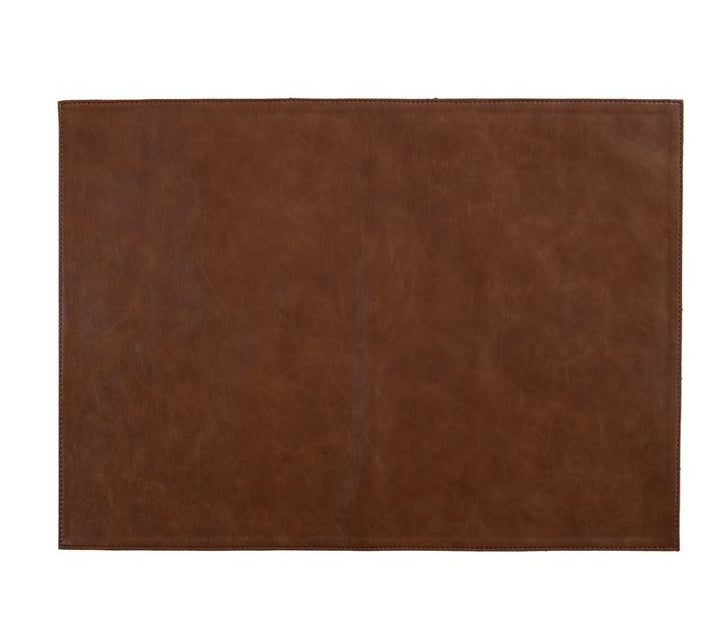 Σουπλά Καφέ Από Τεχνητό Δέρμα 32Χ44 Nef-Nef Homeware