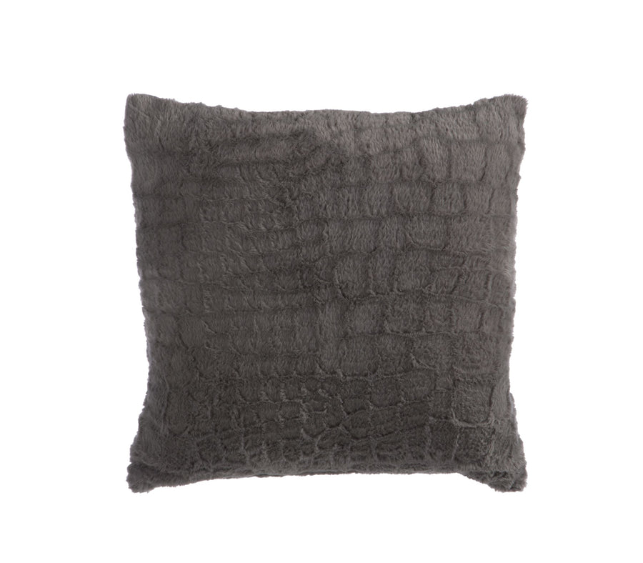 Διακοσμητικό Μαξιλάρι Γκρι Mentor 45X45 Nef-Nef Homeware