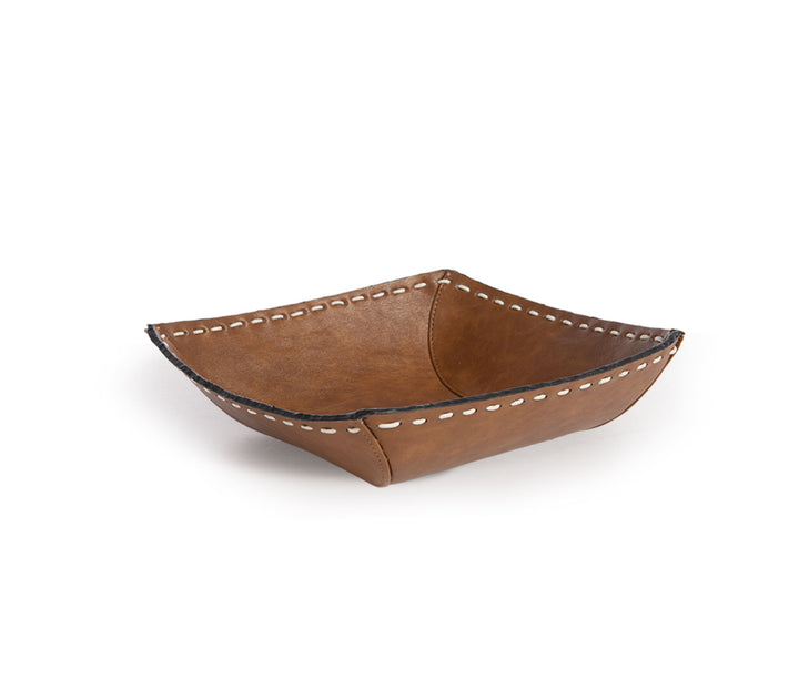 Καλάθι Καφέ από Τεχνητό Δέρμα Lethal 20X20X7 Nef-Nef Homeware