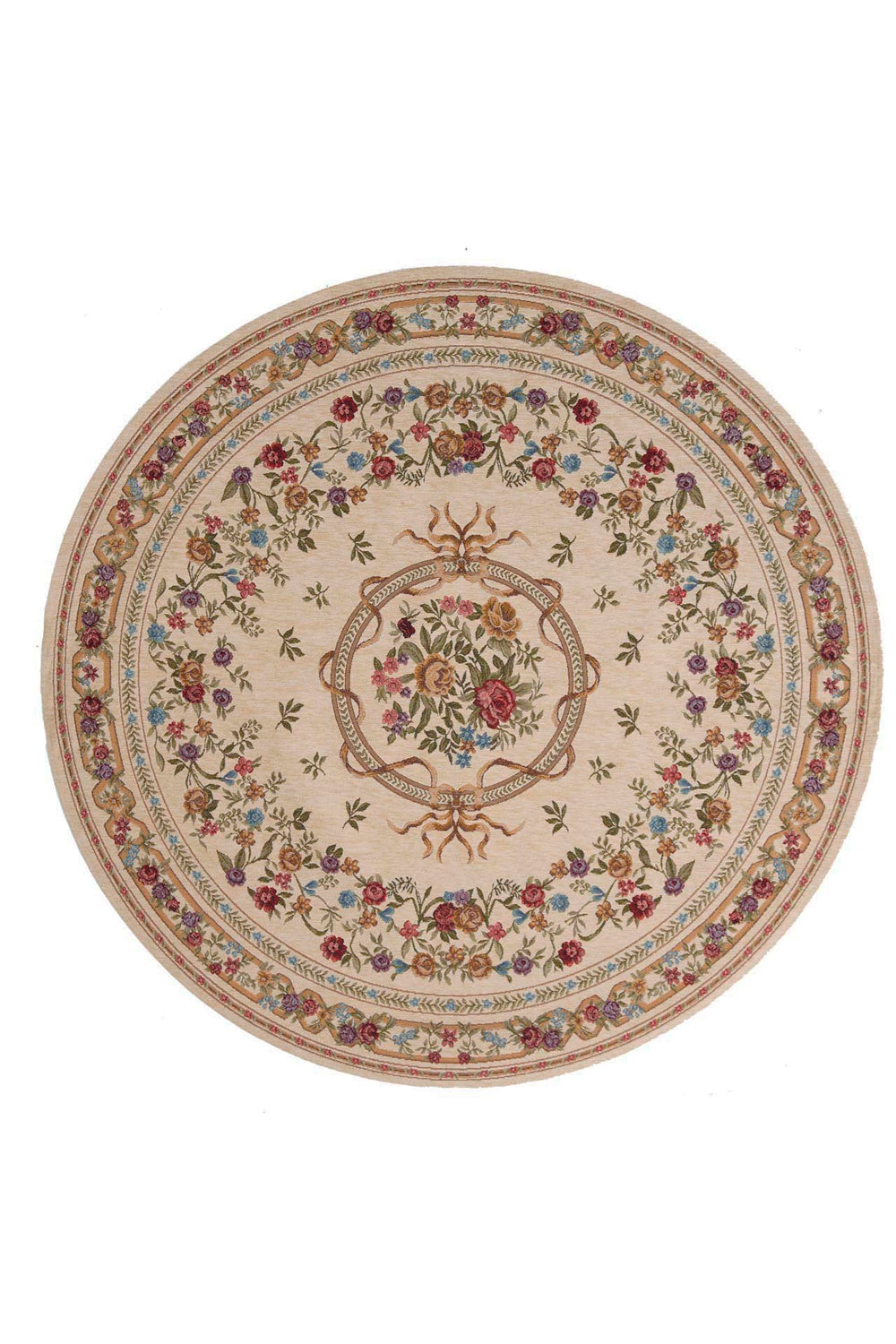 Χαλί Αντιολισθητικό Φλοράλ Μπεζ Canvas Classic Royal Carpet (520J)