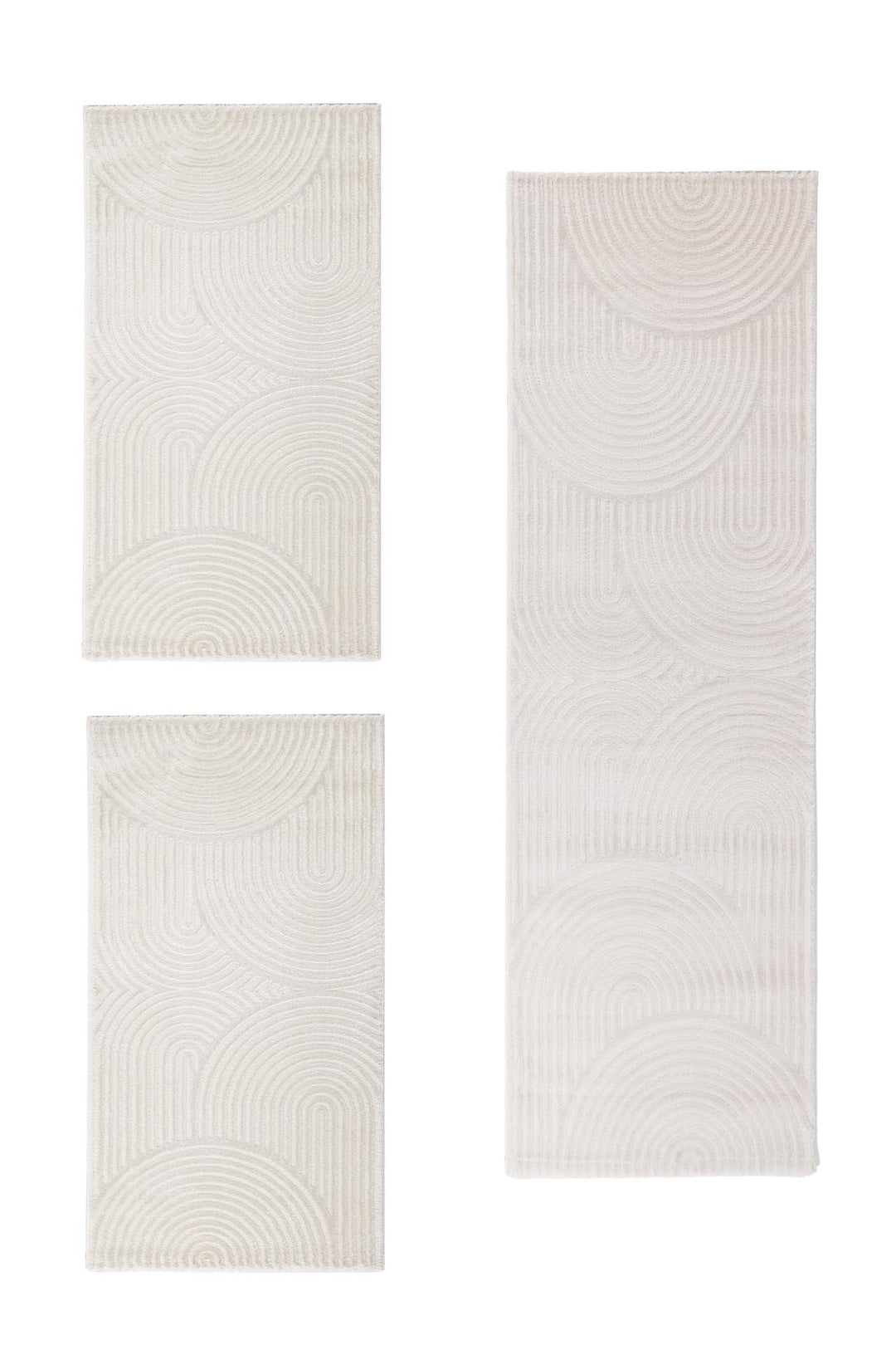 Μοντέρνο Σετ Κρεβατοκάμαρας Εκρού Organic Royal Carpet (565)