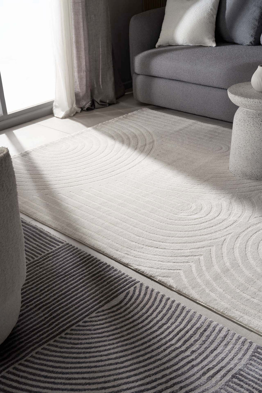 Μοντέρνο Σετ Κρεβατοκάμαρας Εκρού Organic Royal Carpet