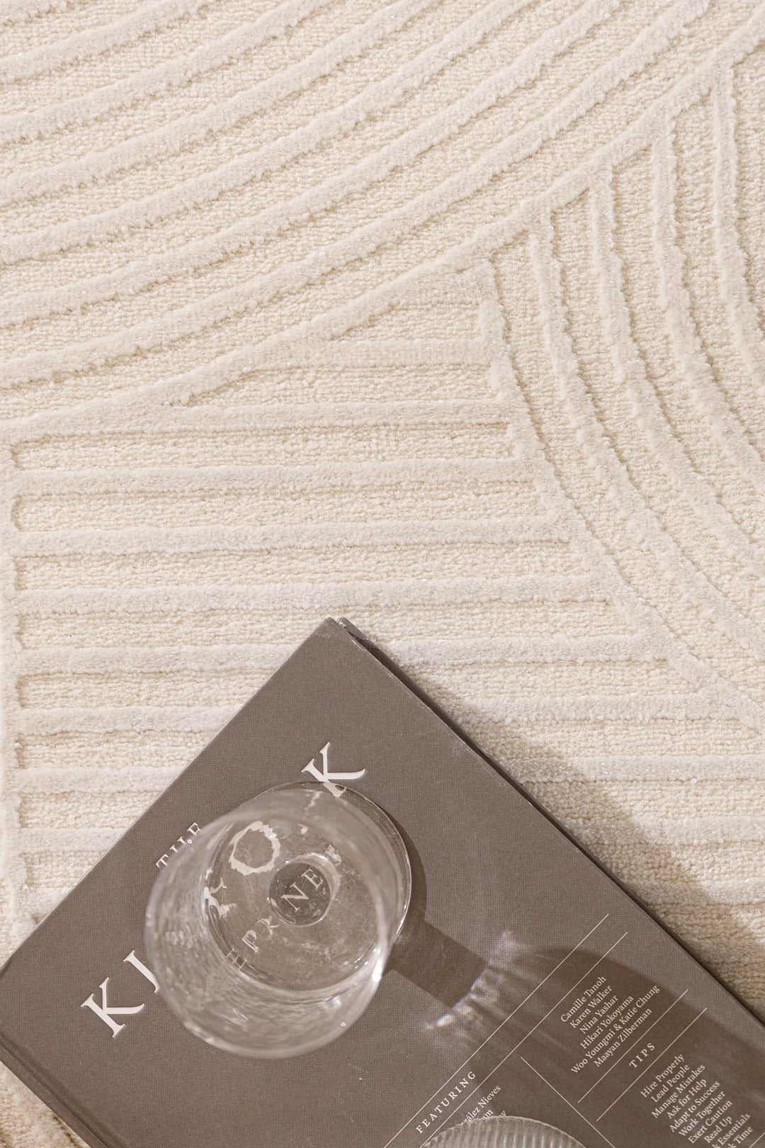 Μοντέρνο Χαλί  Εκρού Πολυεστερικό Organic Royal Carpet 2.00X2.90