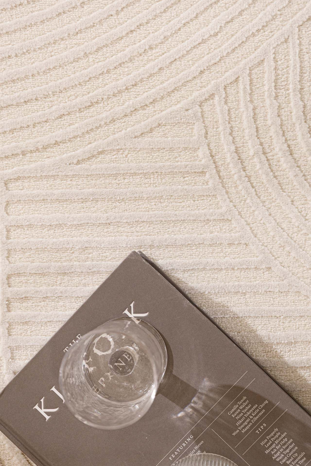 Μοντέρνο Χαλί Εκρού Πολυεστερικό Organic Royal Carpet 2.00X2.50