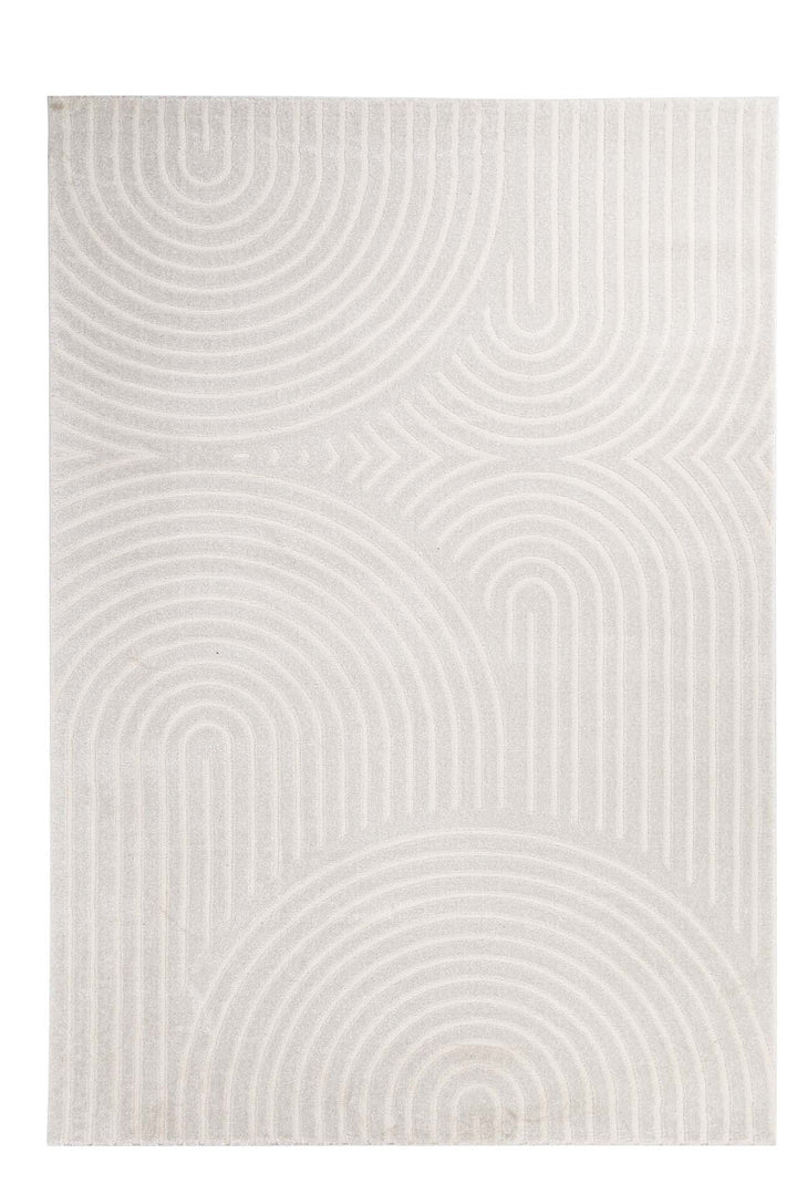 Μοντέρνο Χαλί Εκρού Πολυεστερικό Organic Royal Carpet 2.00X2.50