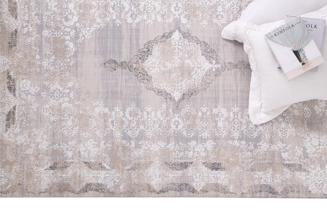 Vintage Χαλί Γκρι Πολυεστερικό Infinity Royal Carpet 2.00X2.90