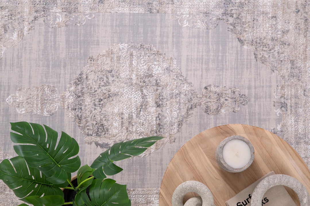 Vintage Χαλί Γκρι Πολυεστερικό Infinity Royal Carpet 2.00X2.90