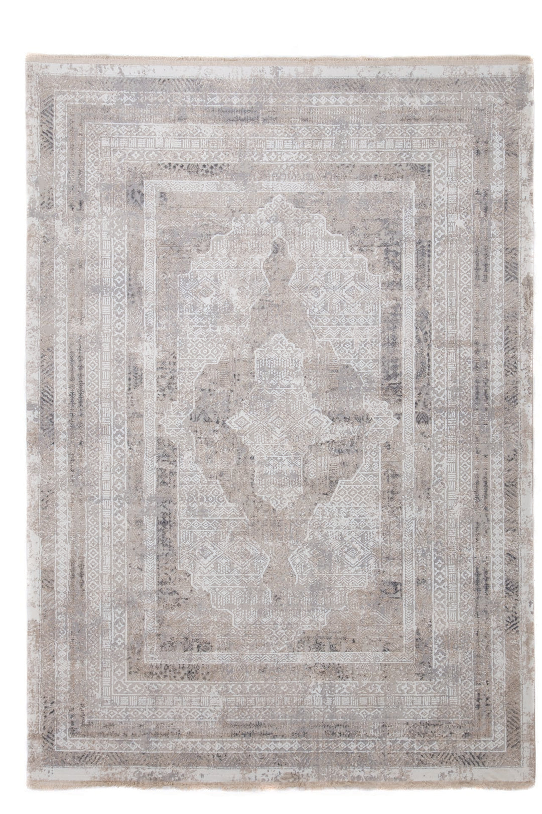 Vintage Χαλί Γκρι-Λευκό Πολυεστερικό Infinity Royal Carpet 2.00X2.50