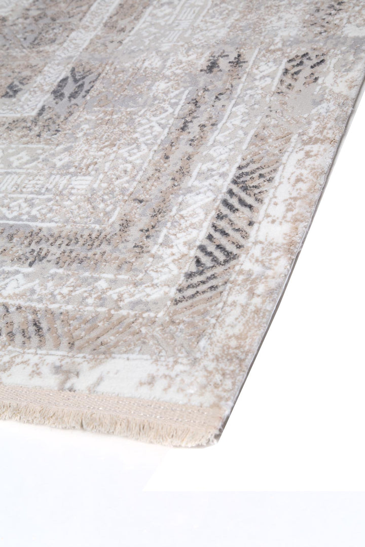 Vintage Χαλί Γκρι-Λευκό Πολυεστερικό Infinity Royal Carpet 2.00X2.50