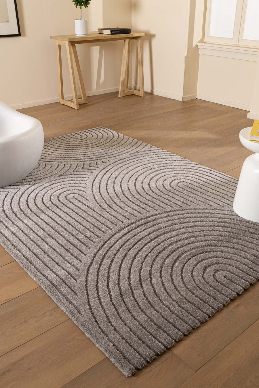 Μοντέρνο Χαλί Γκρι Cocoon 120Χ170 Royal Carpet (59602077)