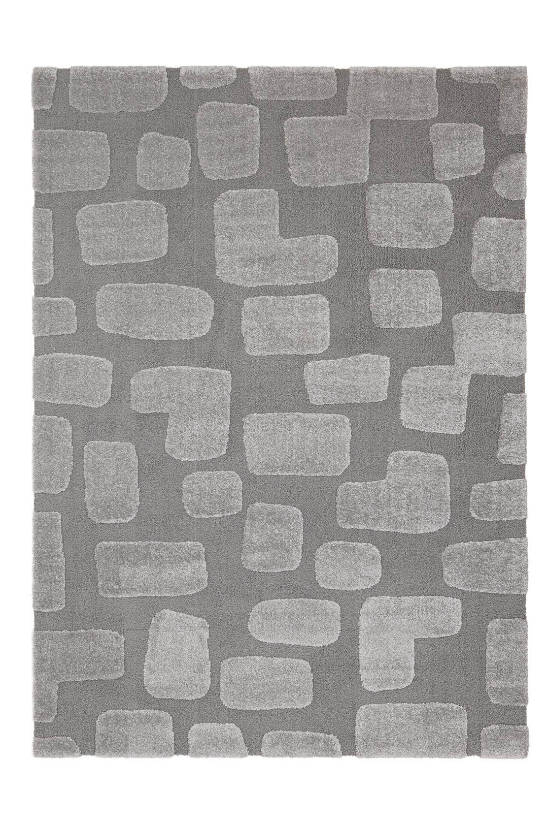 Χαλί Cocoon της Royal Carpet σε ουδέτερη απόχρωση, σε ολόκληρη όψη, με προσεγμένο σχέδιο της σειράς και εμφανή υφή επιφάνειας.