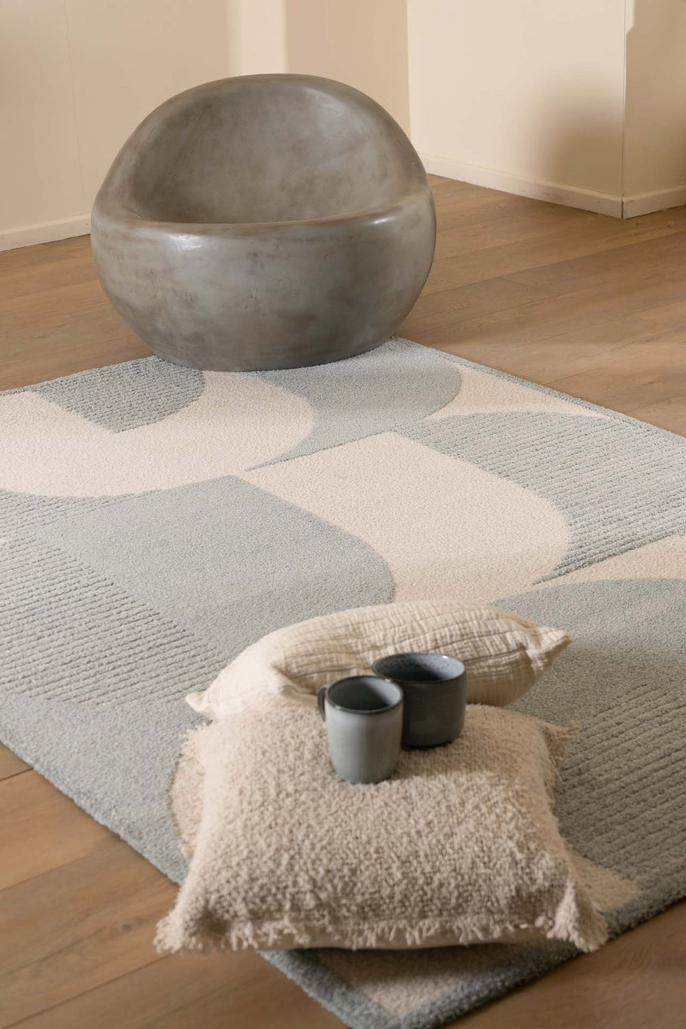 Μοντέρνο Χαλί Μπλε Cocoon 160Χ230 Royal Carpet (59879361)