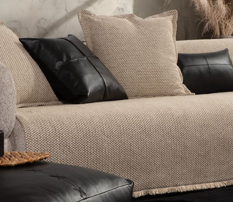 Ριχτάρι Πολυθρόνας Εκρού Brooklyn 170X180 Nef-Nef Homeware