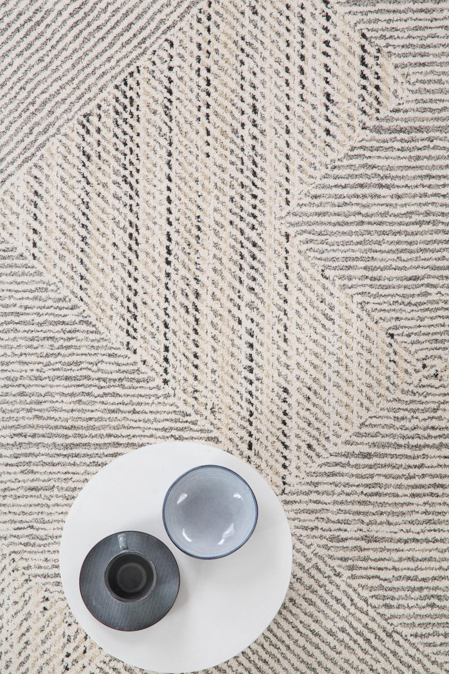 Μοντέρνο Χαλί Solid 1.60X2.30 - 618 Λευκό Royal Carpet