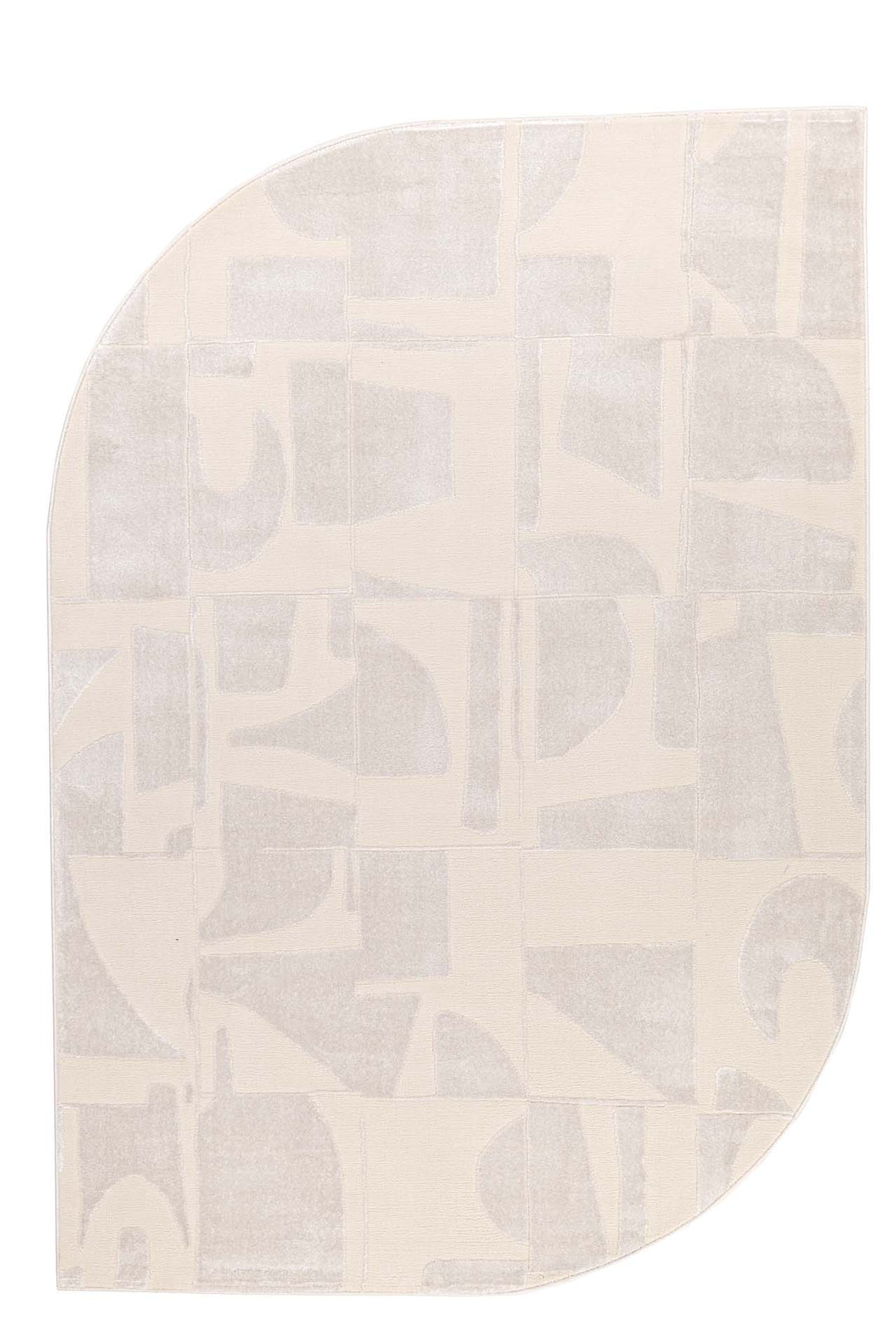 Μοντέρνο Χαλί Μπεζ Πολυεστερικό Organic Shape Royal Carpet 2.00X2.90 (620ACR)