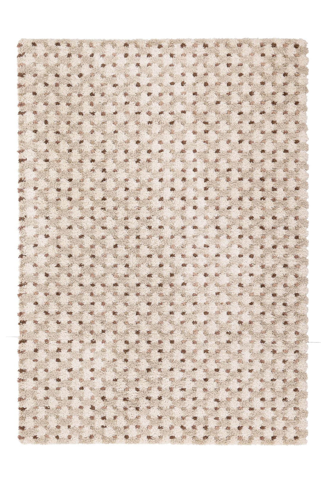 Χαλί Royal Carpet της Royal Carpet σε εκρού, σε ολόκληρη όψη, με προσεγμένο σχέδιο της σειράς και εμφανή υφή επιφάνειας.