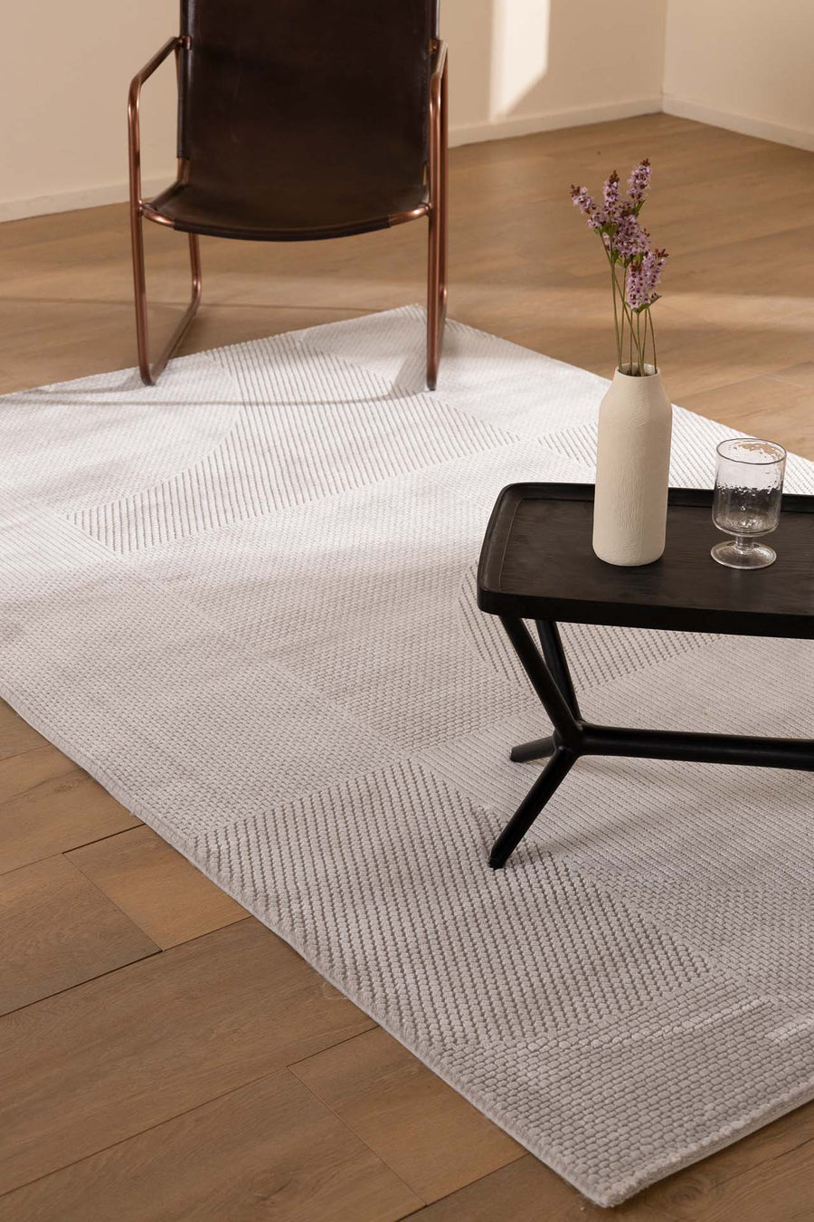 Μοντέρνο Χαλί Γκρι Bianca 200Χ250 Royal Carpet (704BGREY)