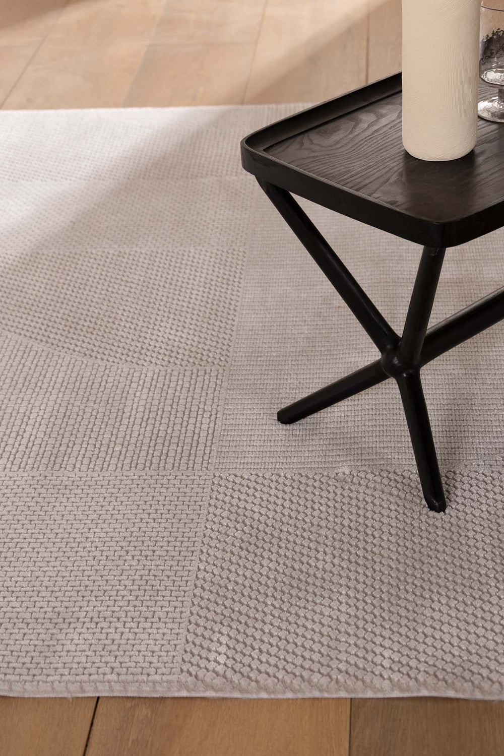 Μοντέρνο Χαλί Γκρι Bianca 200Χ250 Royal Carpet (704BGREY)