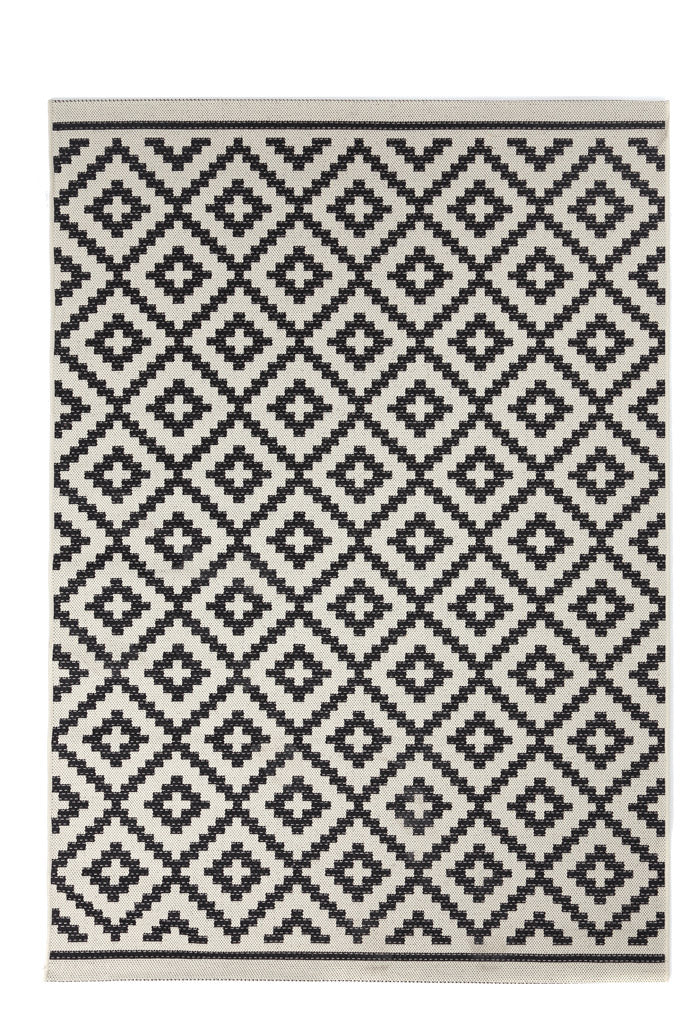 Ψάθινο Χαλί Ασπρόμαυρο Flox Royal Carpet 0.67X2.40 (721W)
