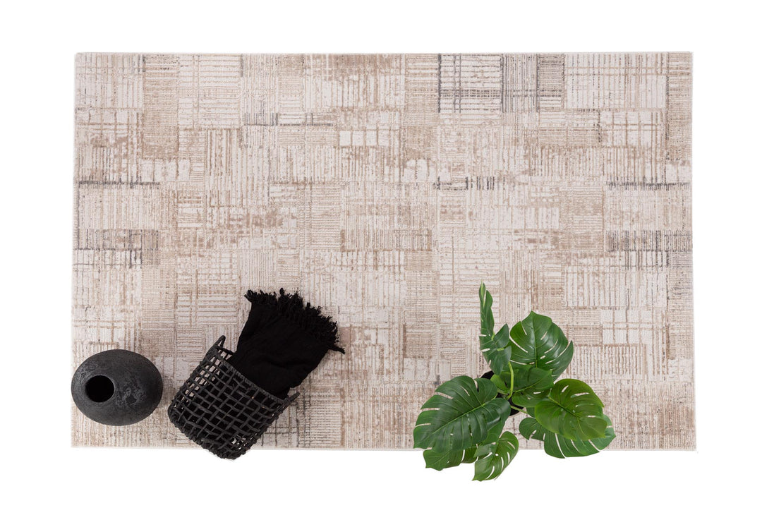 Μοντέρνο Χαλί Μπεζ Πολυεστερικό Madisson(72B) Royal Carpet 2.00X2.90
