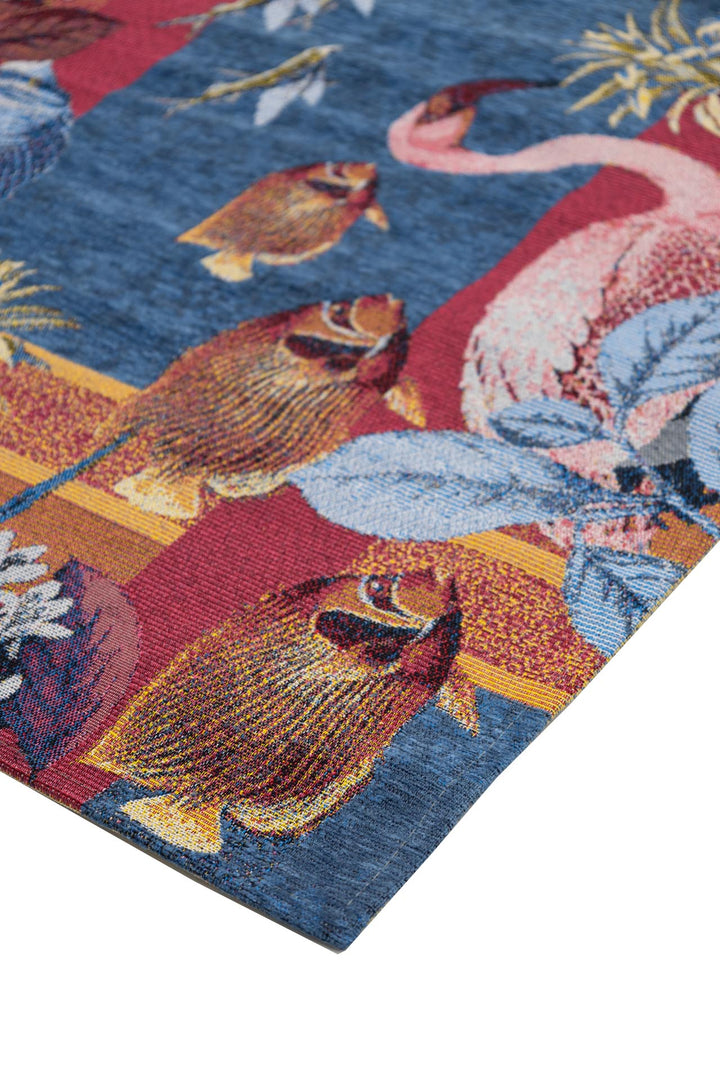 Χαλί Αντιολισθητικό Μπλε Canvas Royal Carpet (733X)