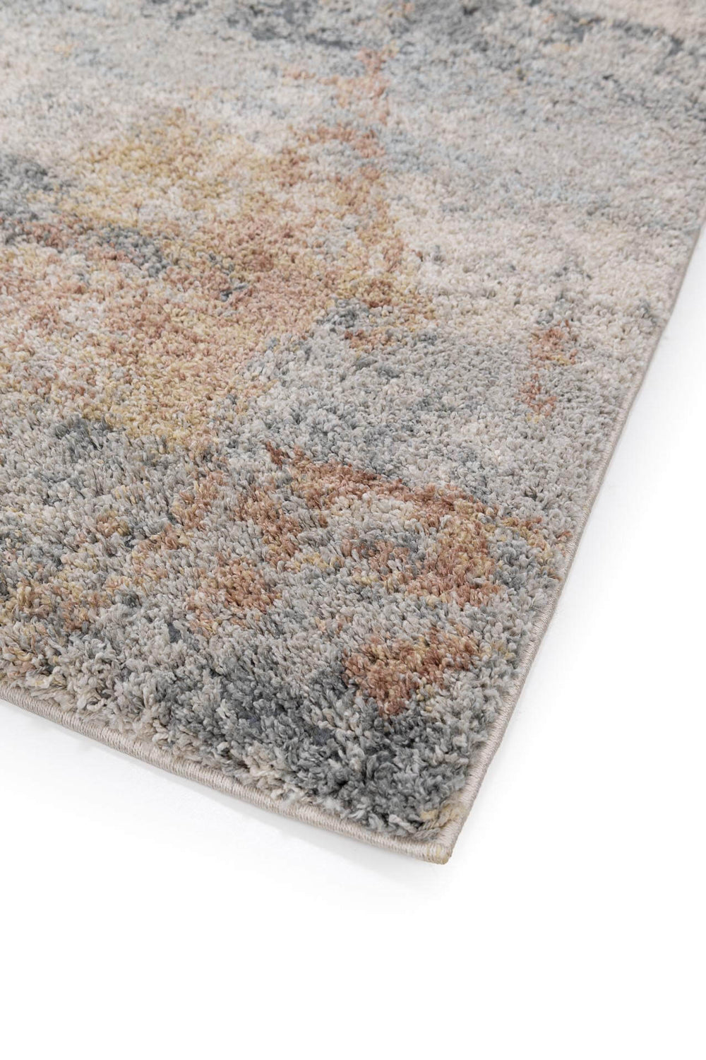 Vintage Χαλί Ανοιχτό Γκρι Nova Shaggy 804A Royal Carpet 1.60X2.30cm