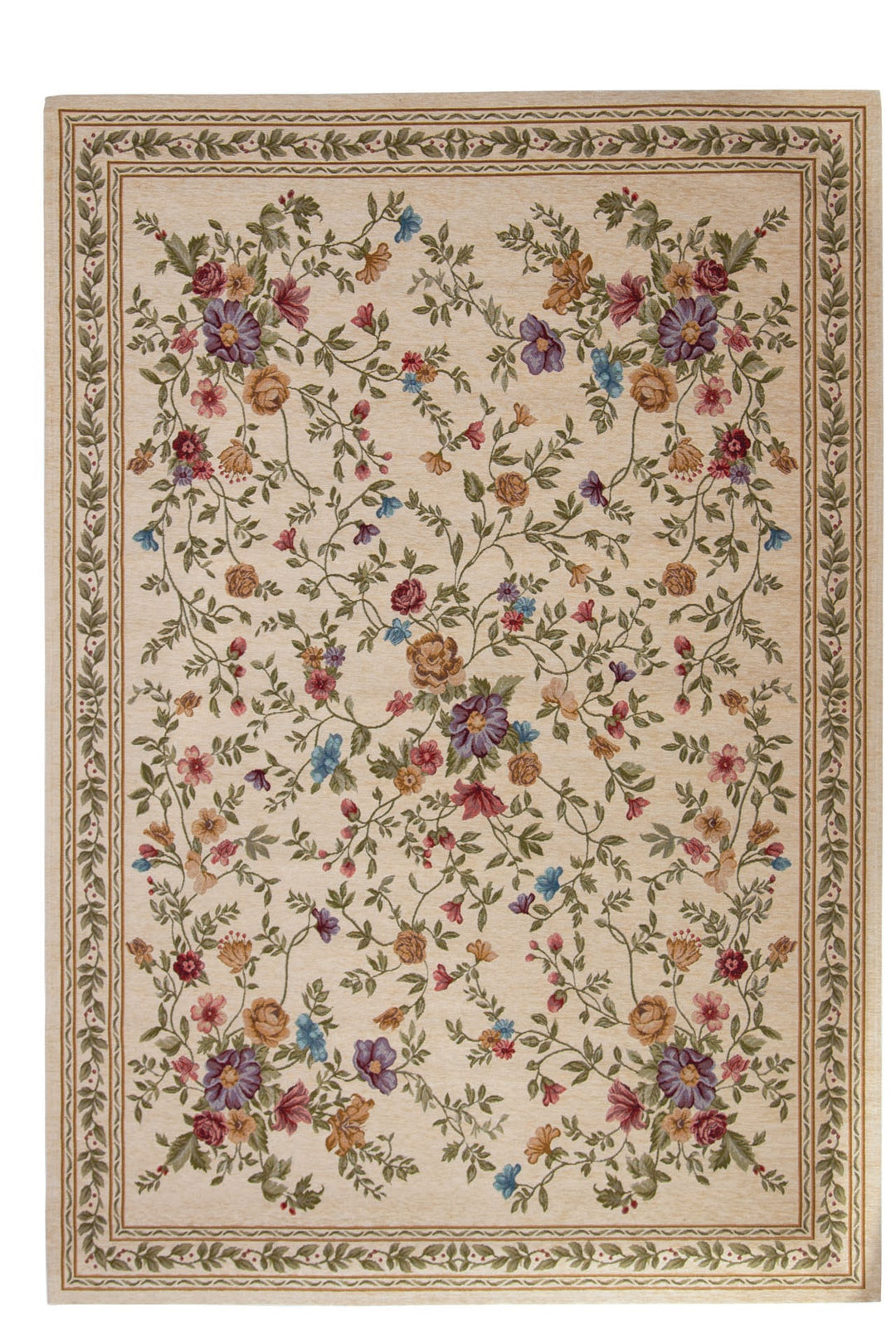 Χαλί Αντιολισθητικό Φλοράλ Μπεζ Canvas Classic Royal Carpet (821J)