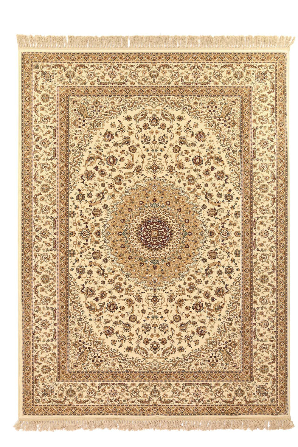 Κλασικό Κρεμ Σετ Κρεβατοκάμαρας 3τμχ Sherazad Royal Carpet (3756/8351)